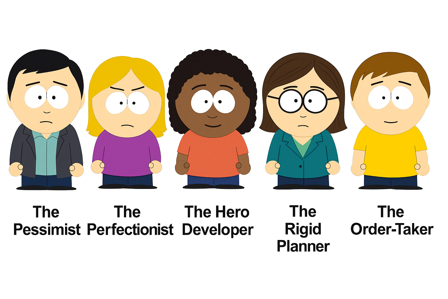 The five that resist Scrum